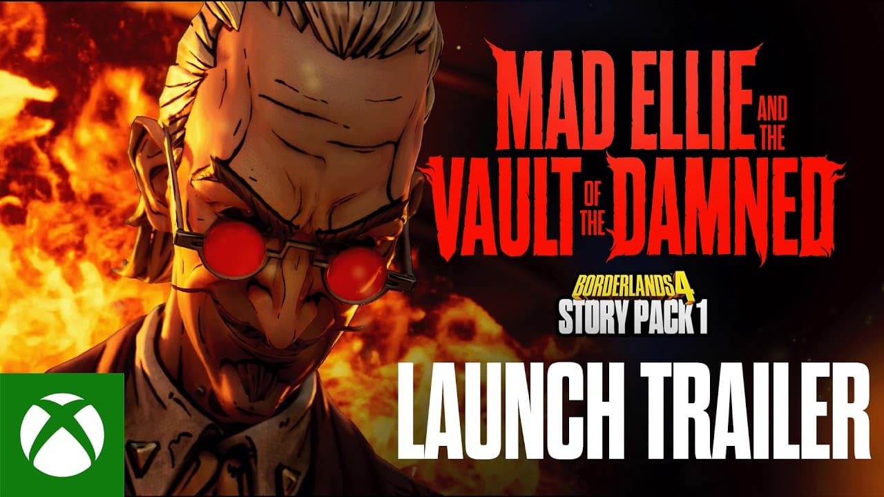 Borderlands 4 - Story Pack 1: Mad Ellie and the Vault of the Damned - Launch Trailer